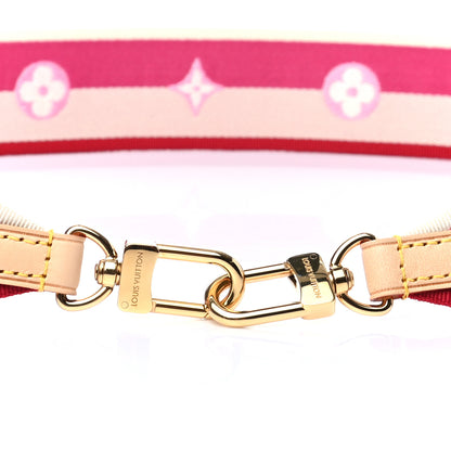 Louis Vuitton Jacquard Speedy Bandouliere 20 Shoulder Strap Fuchsia 4 of 4