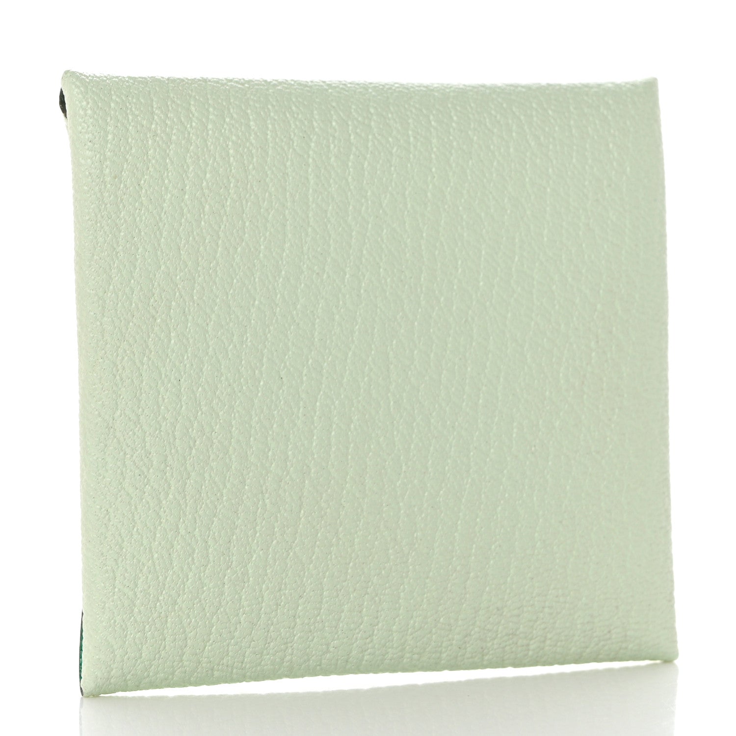 Hermes Chevre Mysore Bastia Verso Coin Purse Vert Fizz Menthe 3 of 8