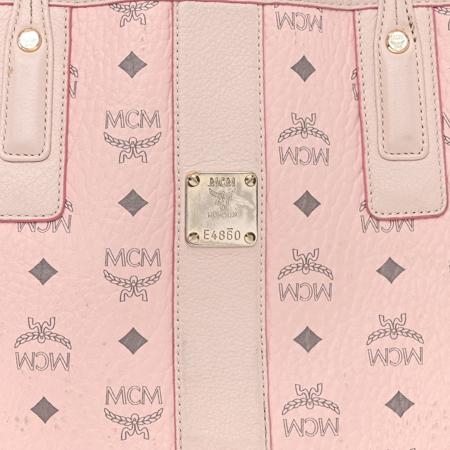 Visetos Medium Liz Reversible Shopper Tote Soft Pink