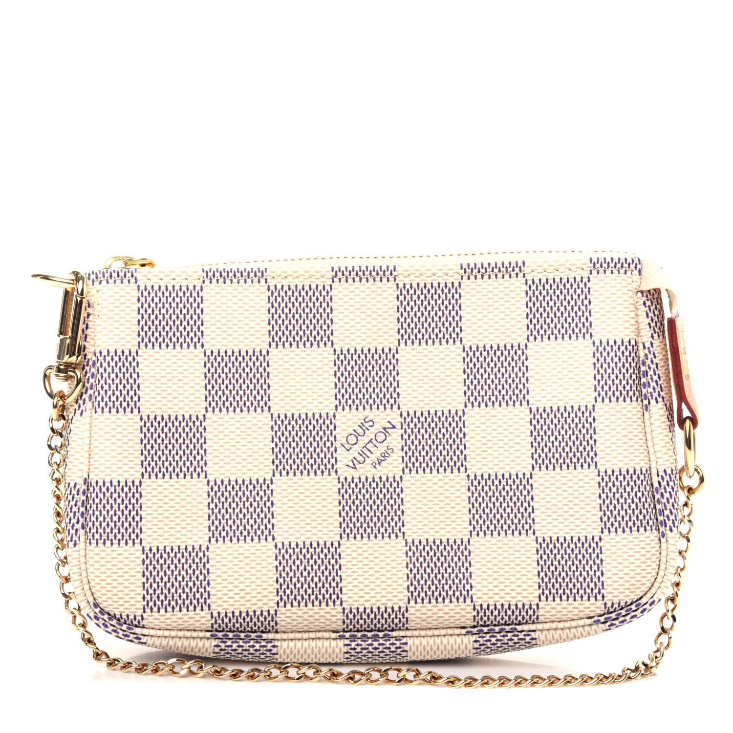 Louis Vuitton Damier Azur Mini Pochette Accessories 1 of 10