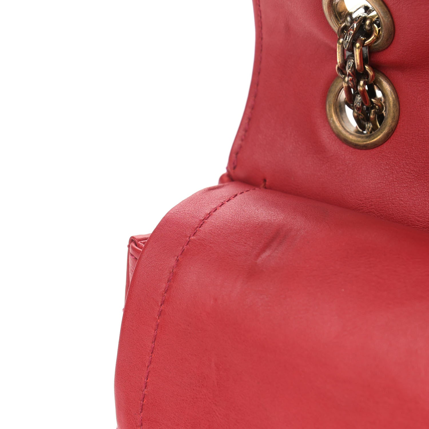 Chanel Calfskin Quilted 2.55 Reissue 225 Flap Red 14 of 16