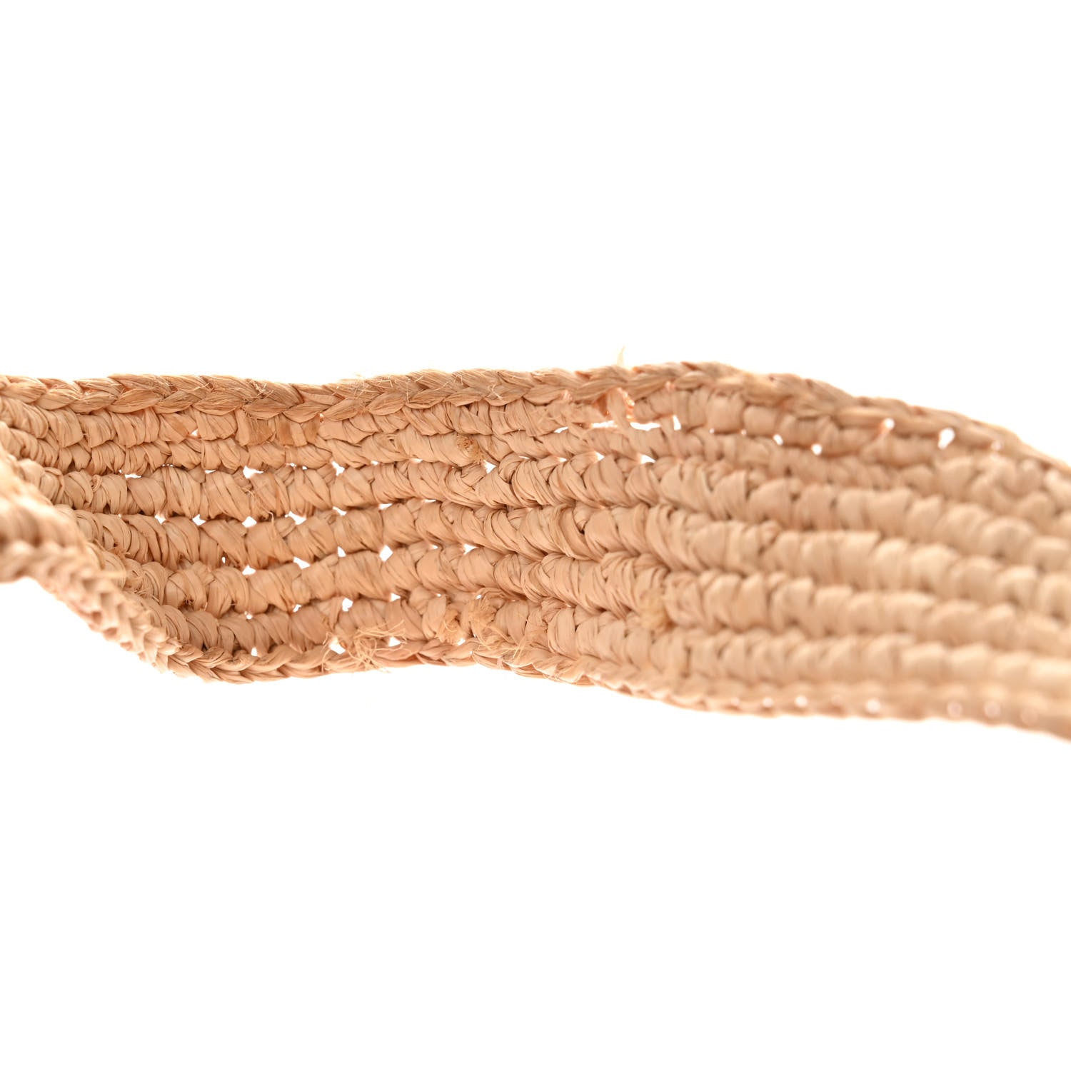 Loewe Raffia Mini Slit Tote Bag Natural Tan 11 of 11