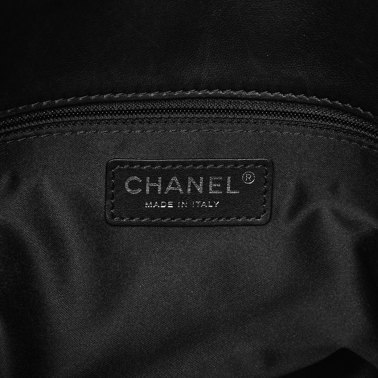 Lambskin Quilted Maxi 3 Flap Black