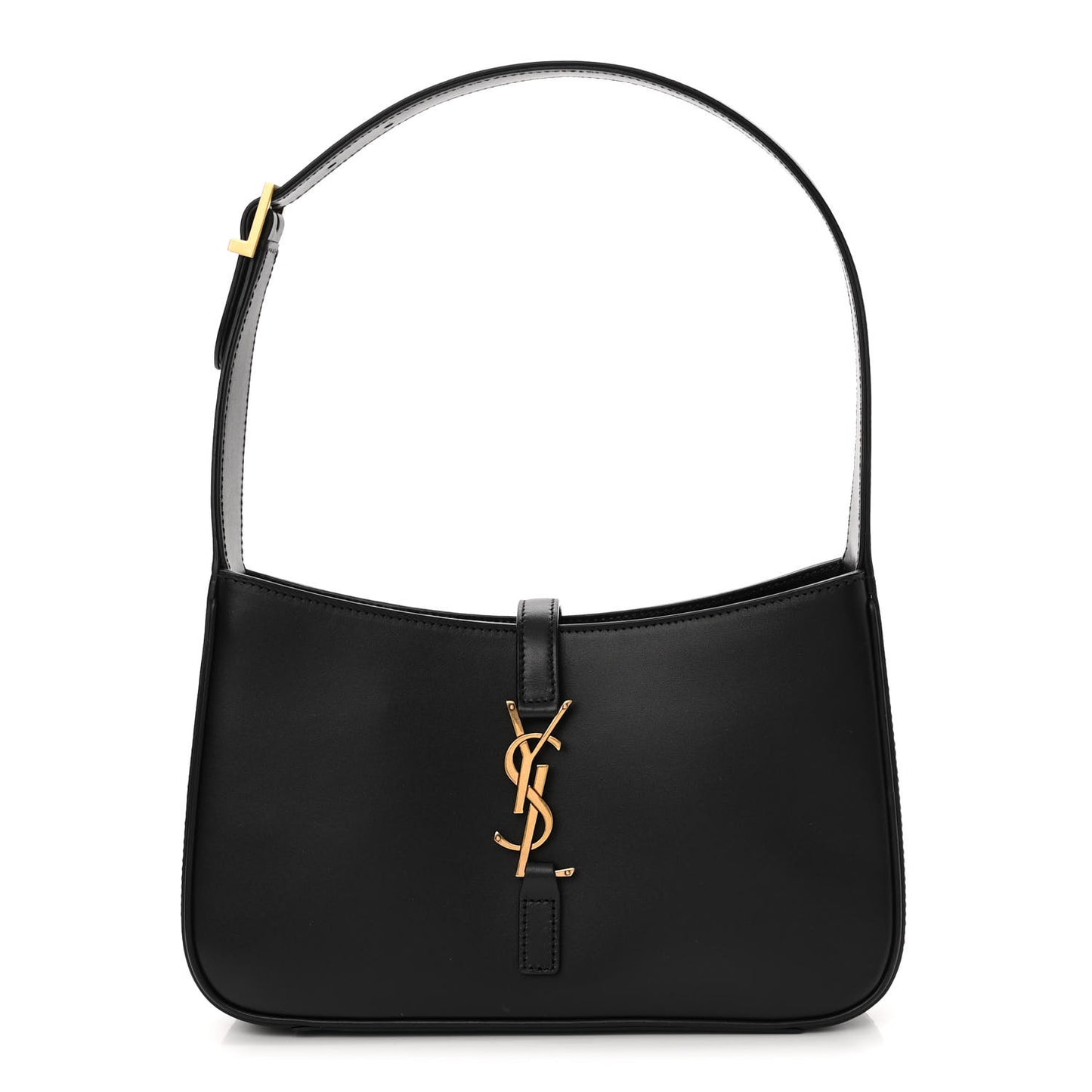 Smooth Calfskin Le 5 A 7 Hobo Black