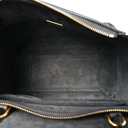 Celine Grained Calfskin Micro Belt Bag Grey 5 of 9