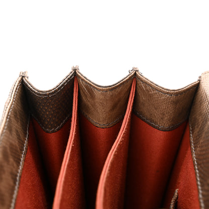 Bulgari Shiny Karung Serpenti Forever Top Handle Brown 12 of 15