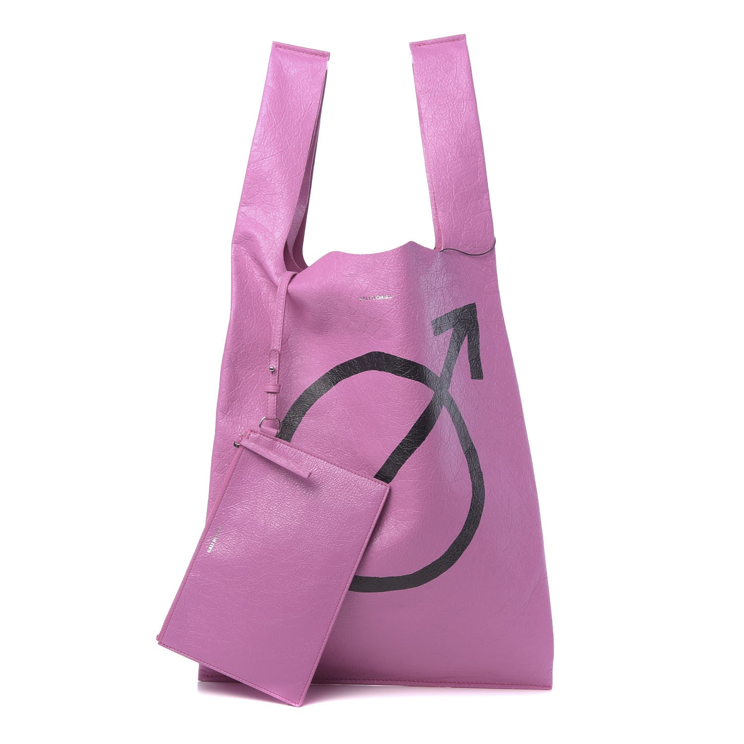 Balenciaga Agneau Arena All Gender M Supermarket Shopper Rose Bonbon 1 of 12