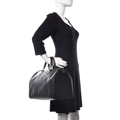 Louis Vuitton Epi Speedy 40 Black 2 of 11