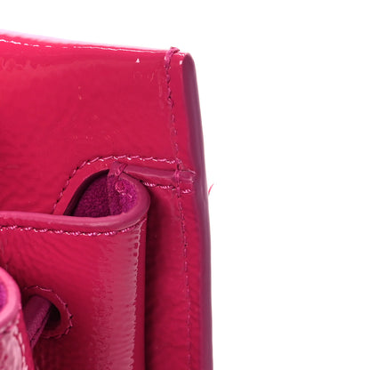 Mulberry Spongy Patent Calfskin Small Iris Tote Mulberry Pink 9 of 12