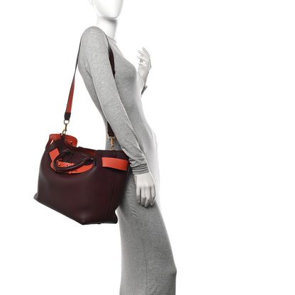 Burberry Marais Calfskin Medium Belt Bag Deep Claret 2 of 12