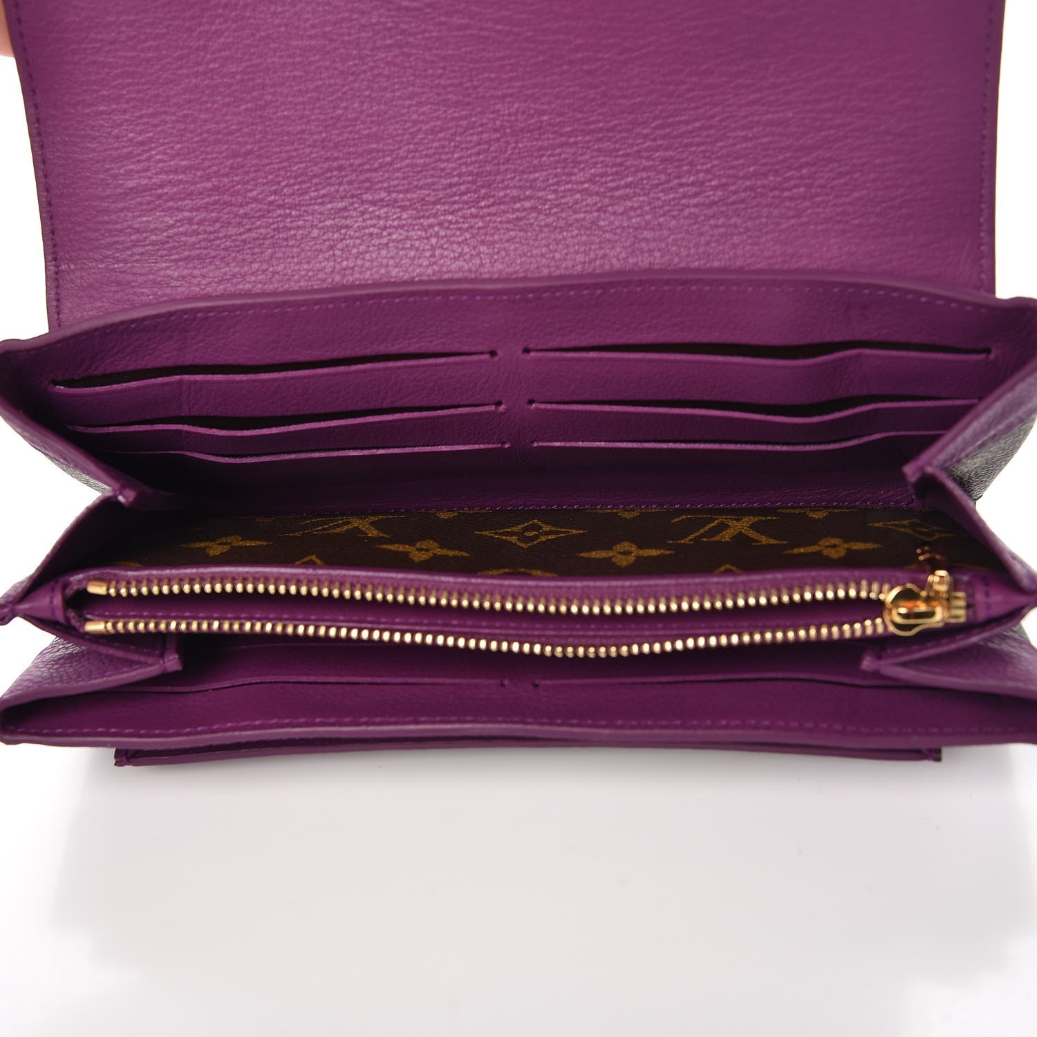 Louis Vuitton Monogram Elysee Wallet Amethyste 5 of 6