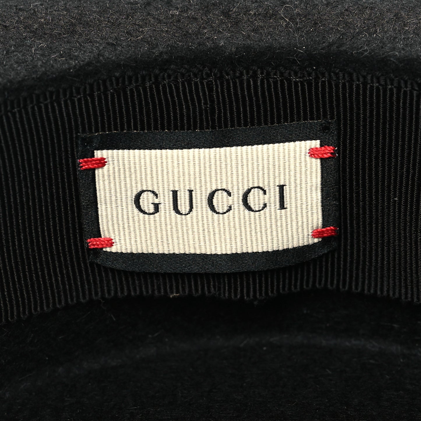 Felt Dame Hat L Black