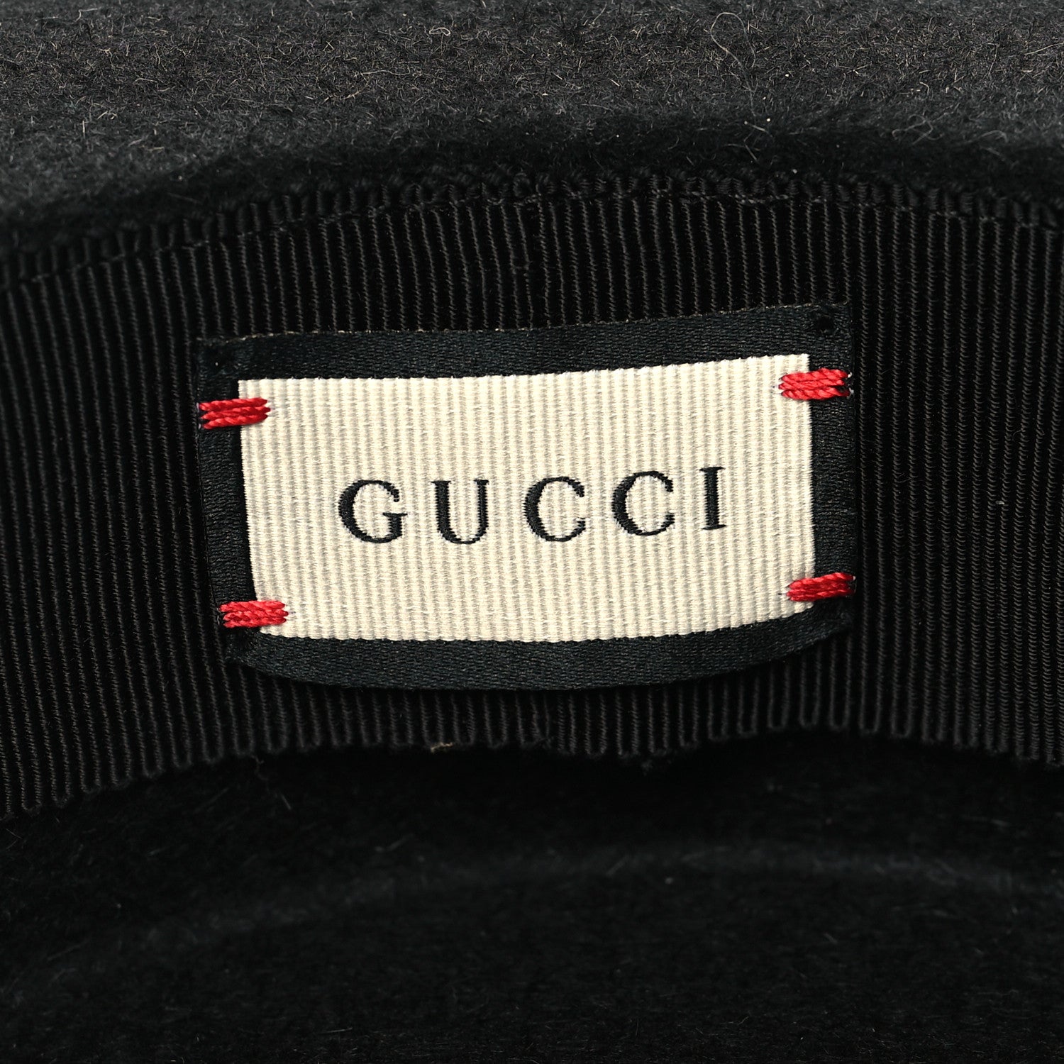Gucci Felt Dame Hat L Black 7 of 8