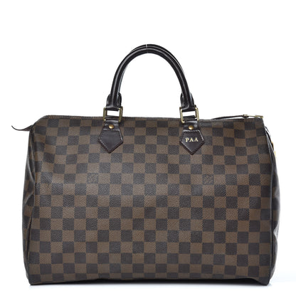 Louis Vuitton Damier Ebene Speedy 35 1 of 20