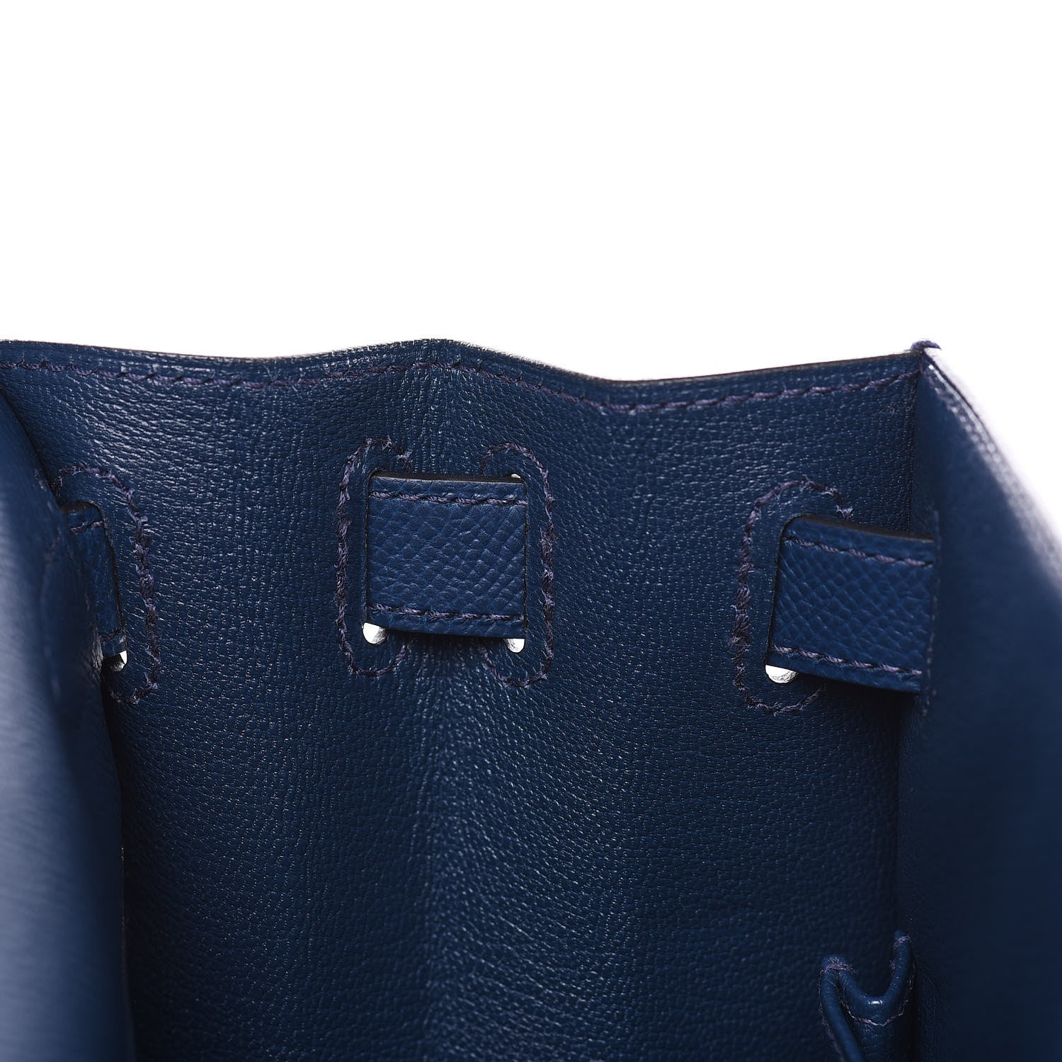 Hermes Epsom Kelly Sellier 28 Bleu De Malte 17 of 36