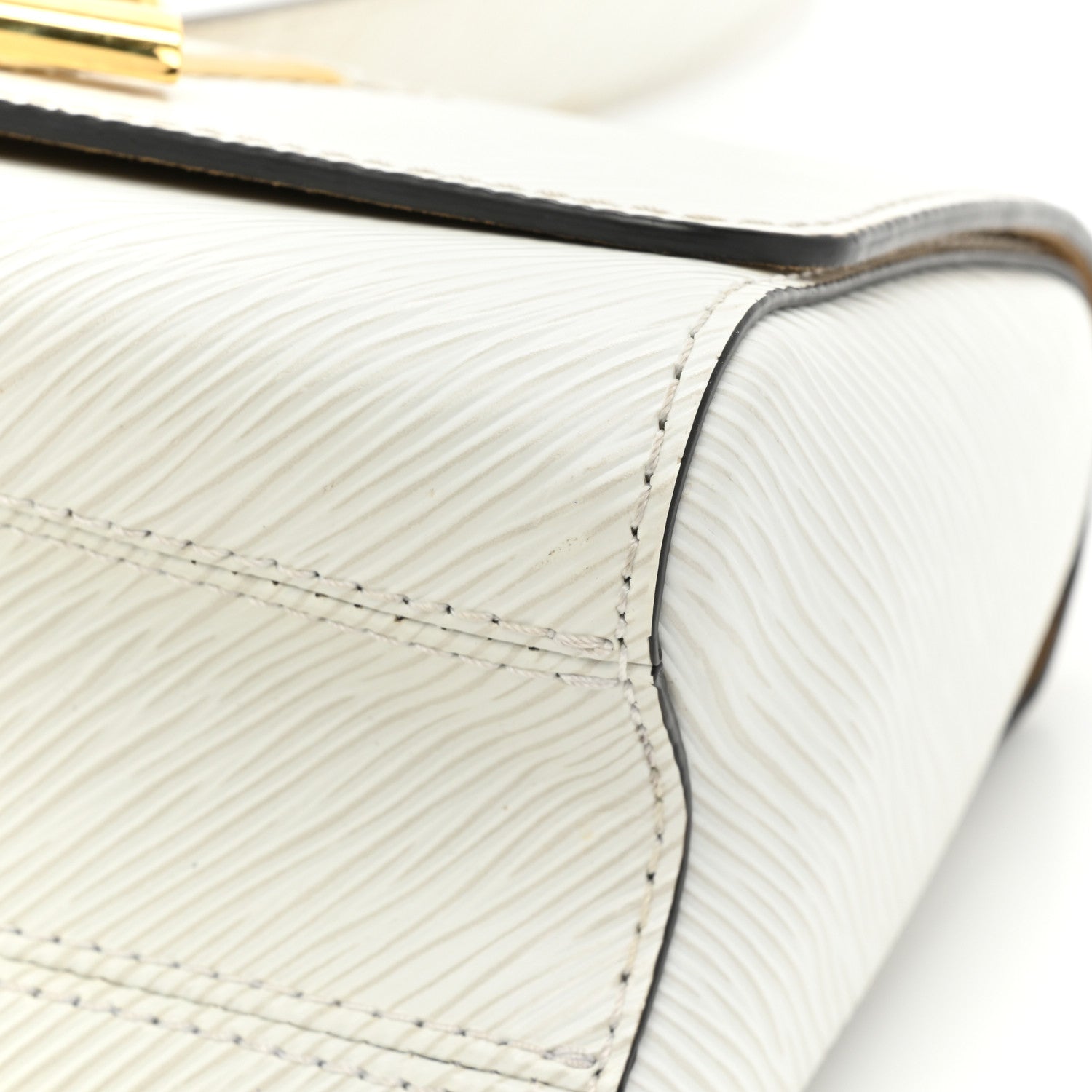 Louis Vuitton Epi Twist Shoulder Bag PM White 12 of 13