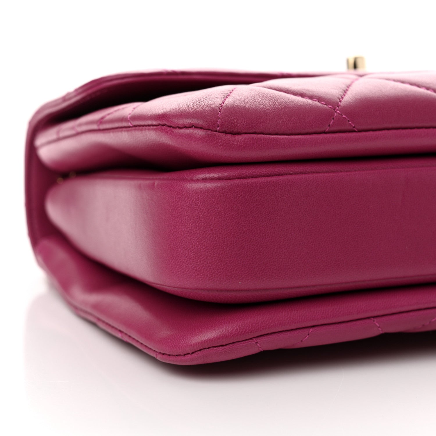 Chanel Lambskin Quilted Small Trendy CC Flap Dual Handle Bag Purple 9 of 11