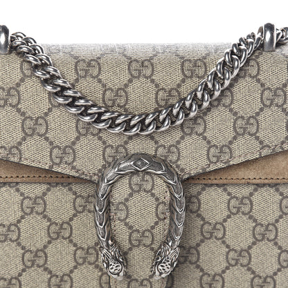 Gucci GG Supreme Monogram Mini Dionysus Shoulder Bag Taupe 7 of 9