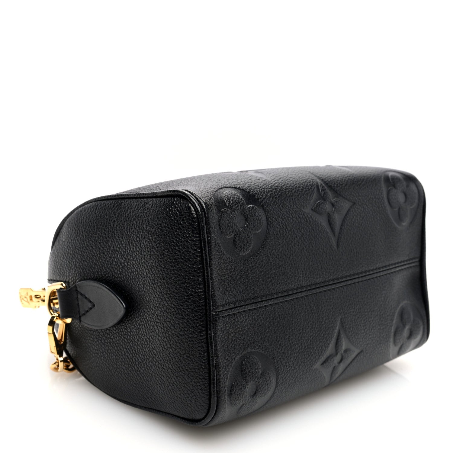 Louis Vuitton Empreinte Monogram Giant Speedy Bandouliere 20 Black 4 of 9