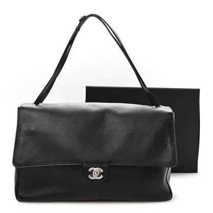 Chanel Grained Calfskin Souplissimo Maxi Flap Black 11 of 11