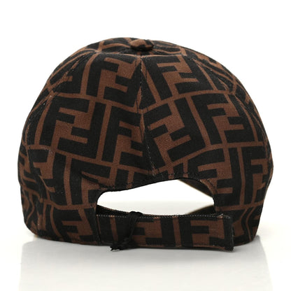 Fendi Canvas FF Reloaded Baseball Hat Tobacco Yellow 5 of 8