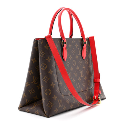 Louis Vuitton Monogram Flower Tote Coquelicot 3 of 12