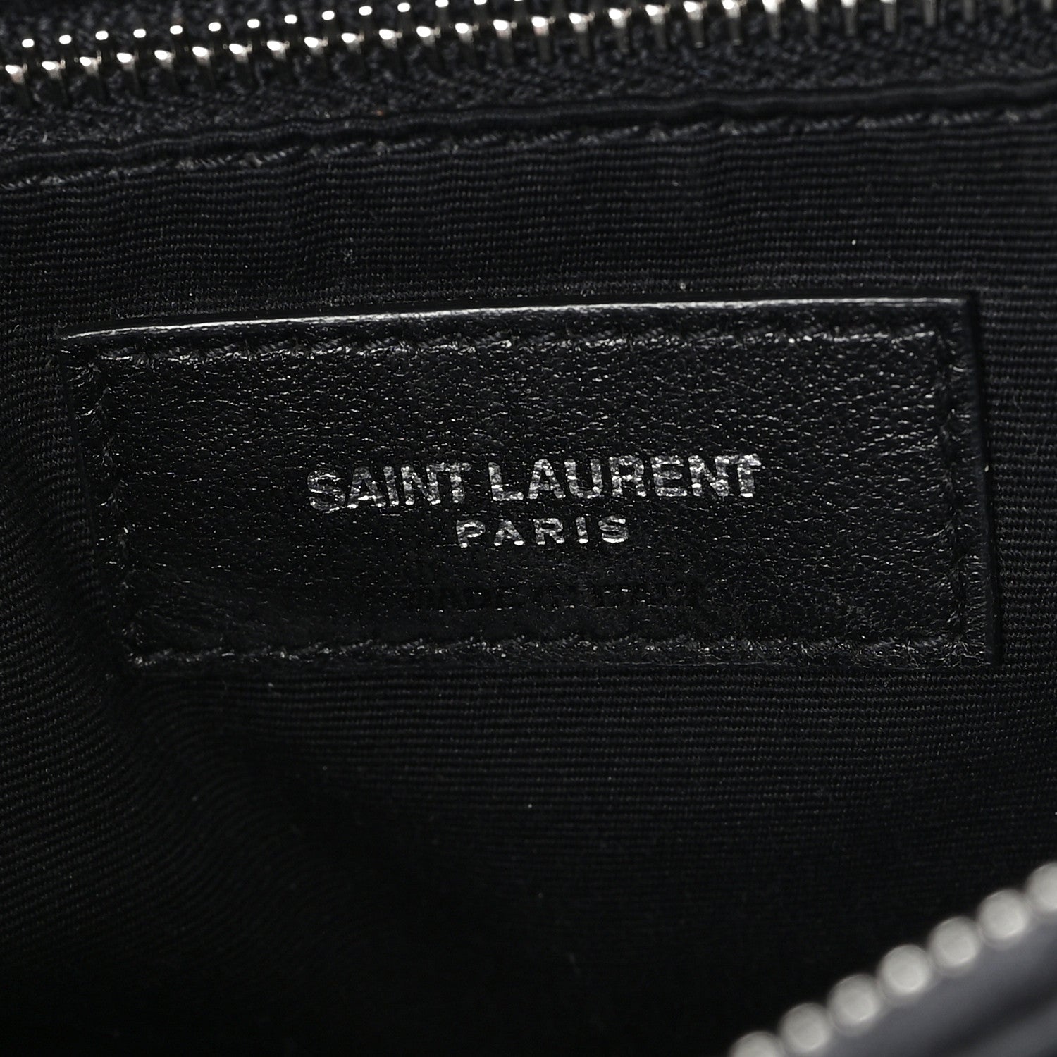 Saint Laurent Calfskin Y Quilted Monogram Large Loulou Chain Satchel Black 6 of 12