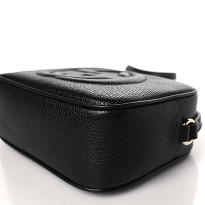 Gucci Pebbled Calfskin Small Soho Disco Bag Black 9 of 10