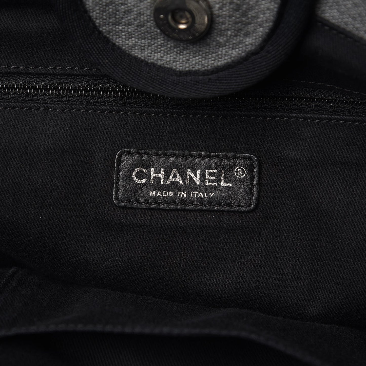 Canvas Deauville Large Tote Grey