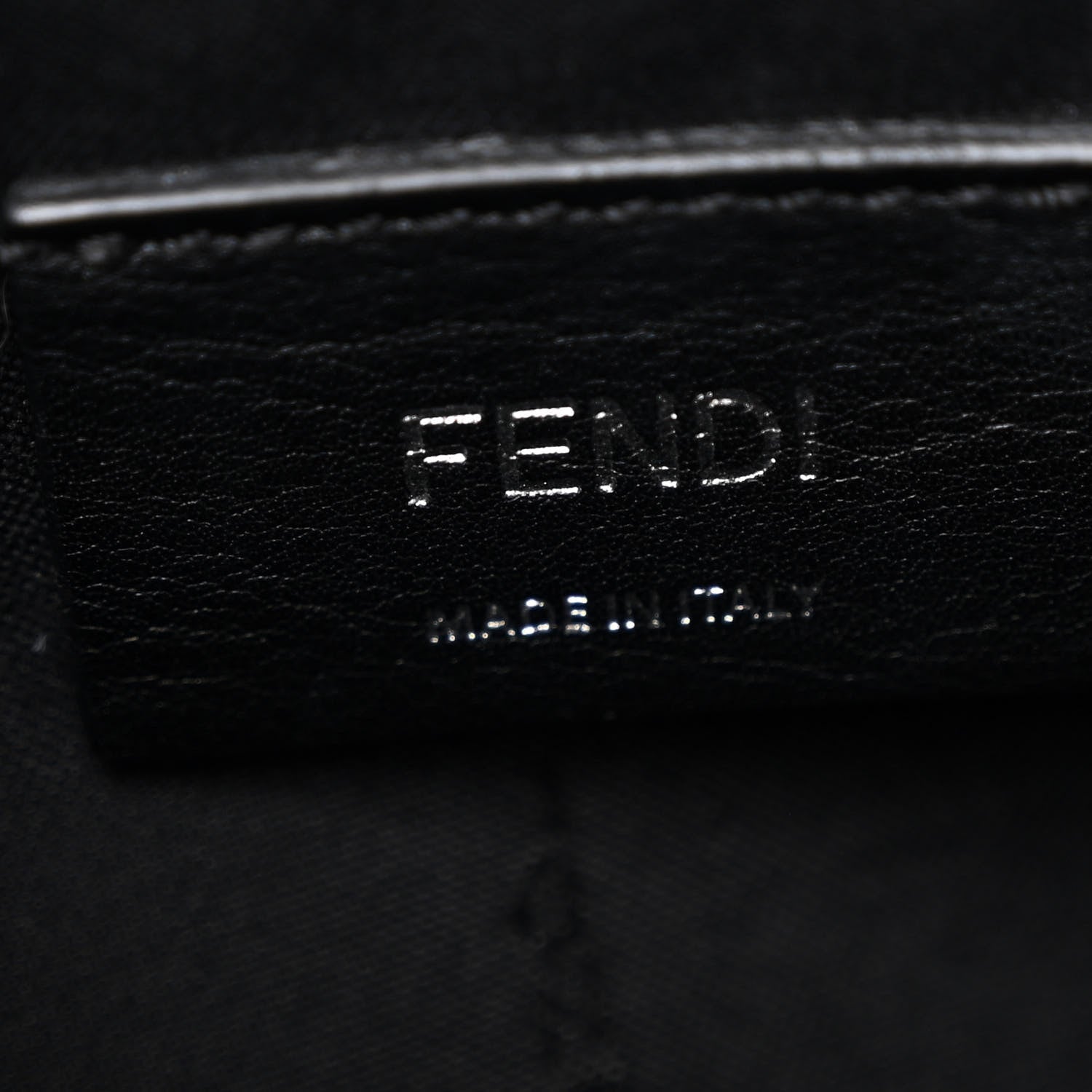 Fendi Vitello Dolce Scalloped Pearl Studded Medium By The Way Boston Bag Black 7 of 12