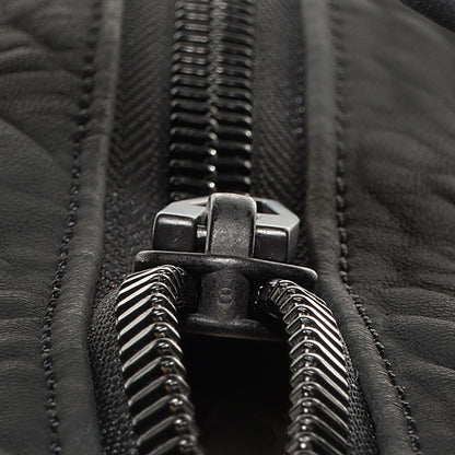 Alexander Wang Pebbled Lambskin Rocco Duffel Matte Black w Iridescent Hardware 7 of 7