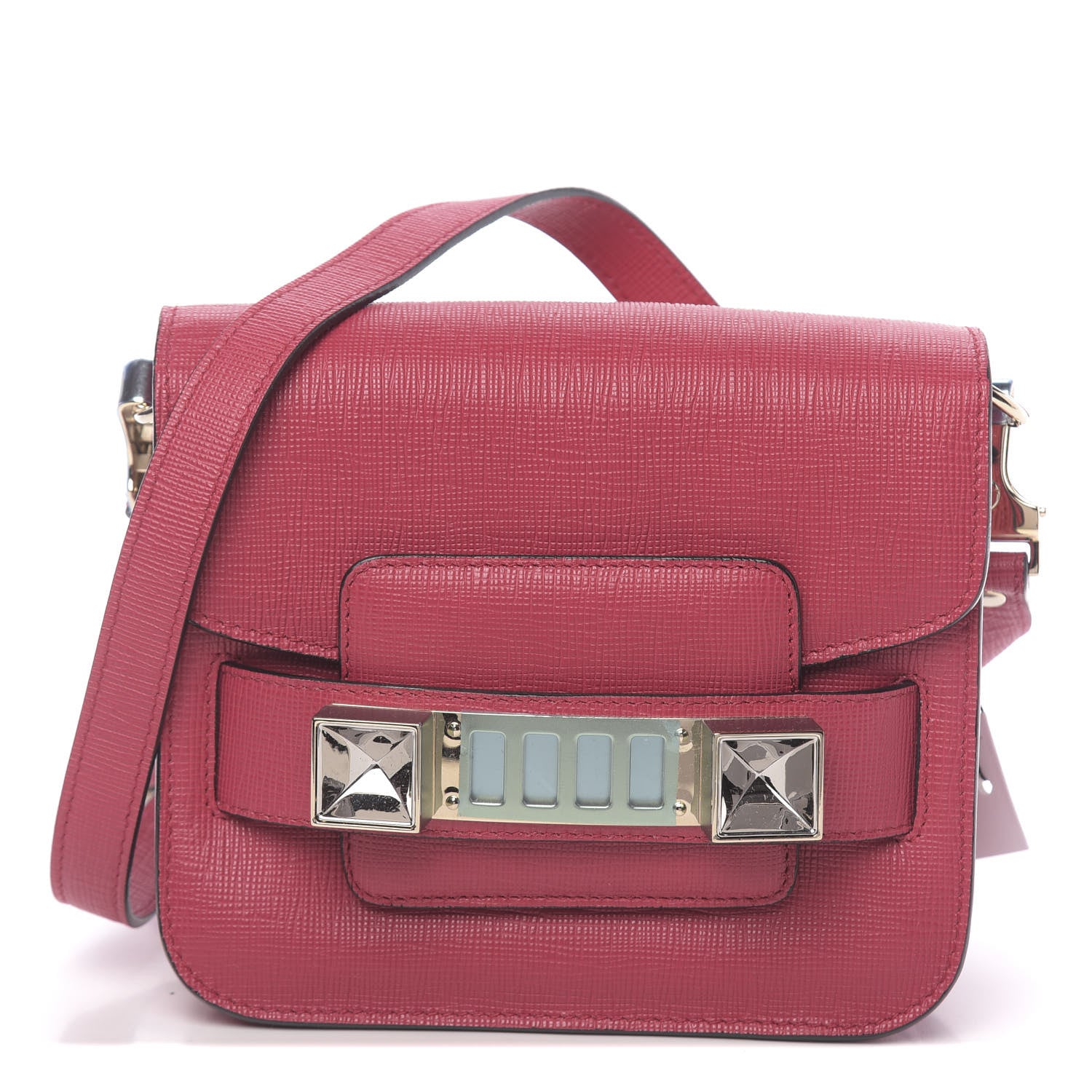 Proenza Schouler New Linosa Tiny PS11 Classic Shoulder Bag Magenta 1 of 10