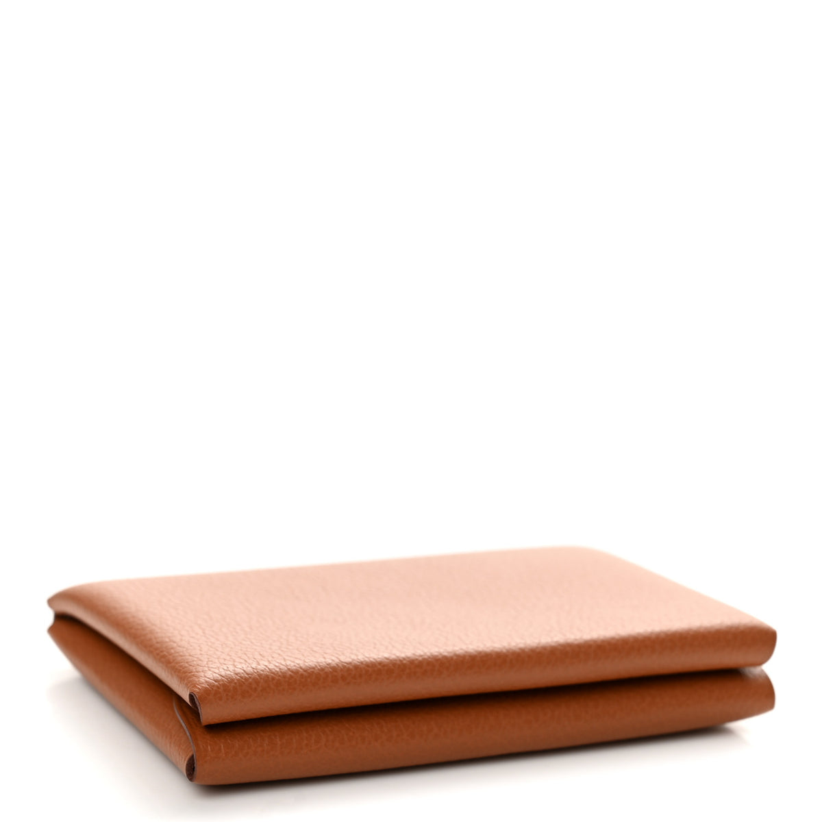 Hermes Evercolor Calvi Duo Card Case Gold 4 of 8