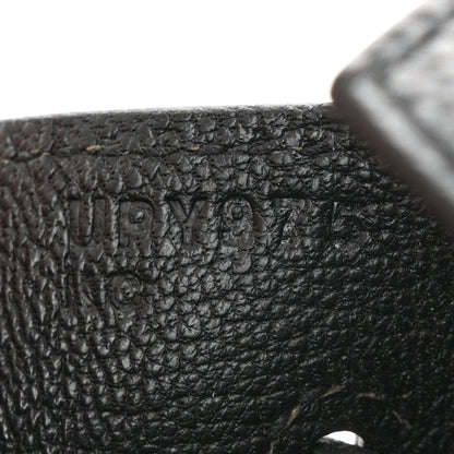 Hermes Togo Birkin 25 Black 7 of 10
