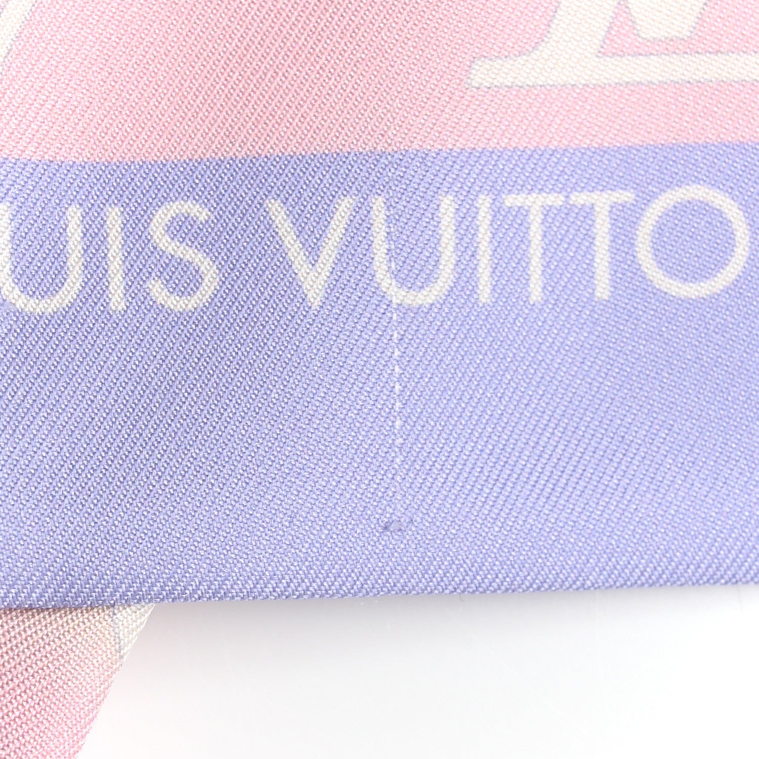 Louis Vuitton Silk Monogram Escale Confidential Bandeau Pink 6 of 6