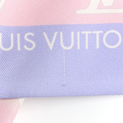 Louis Vuitton Silk Monogram Escale Confidential Bandeau Pink 6 of 6