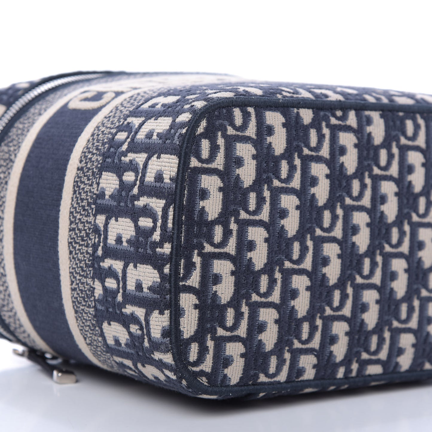 Oblique Diortravel Vanity Case Blue