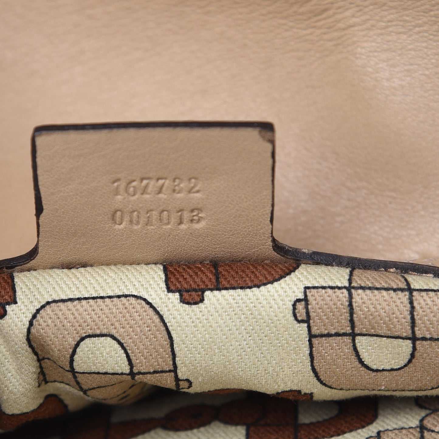 Guccissima Medium Britt Tassel Shoulder Bag Beige