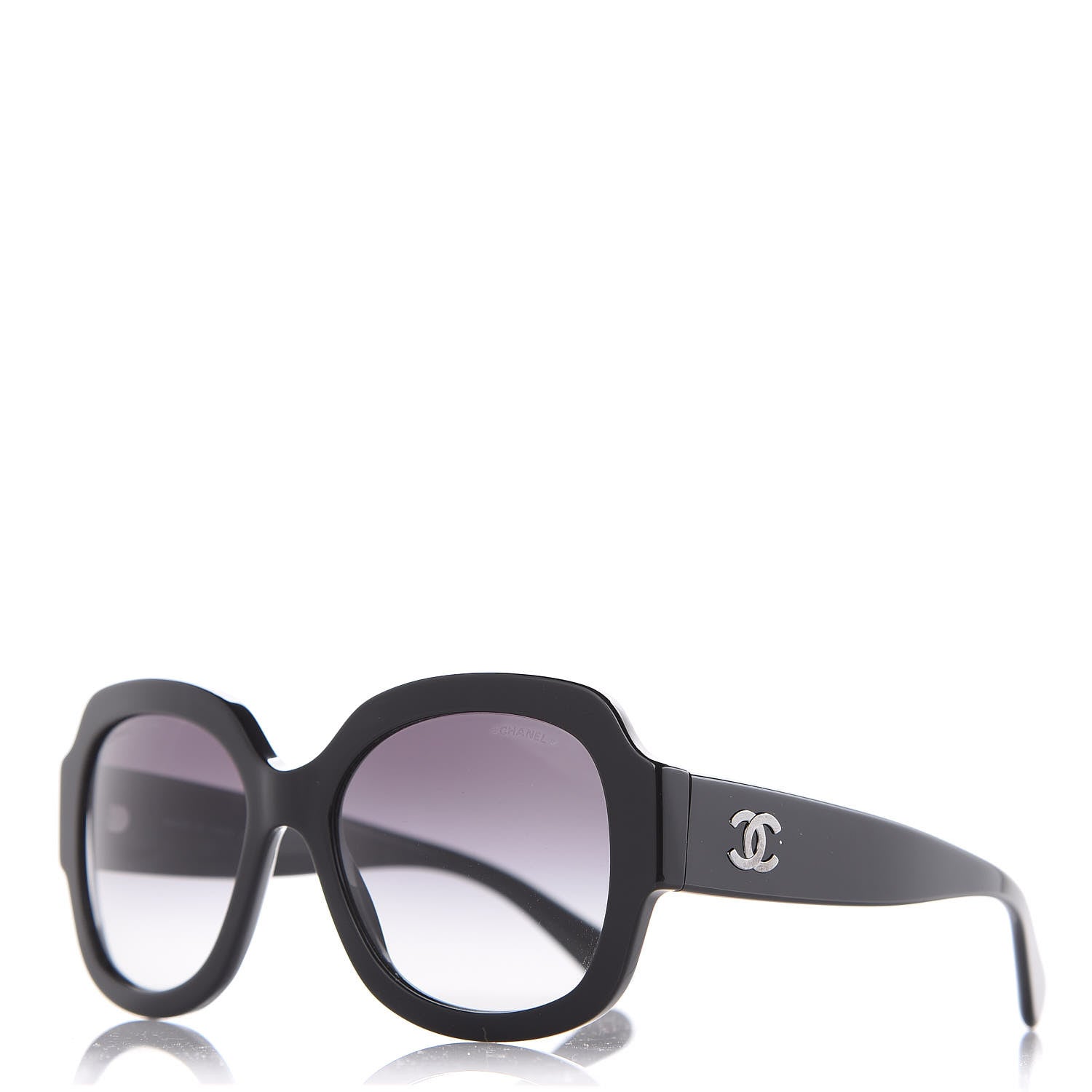Chanel CC Sunglasses 5373 Black 1 of 8