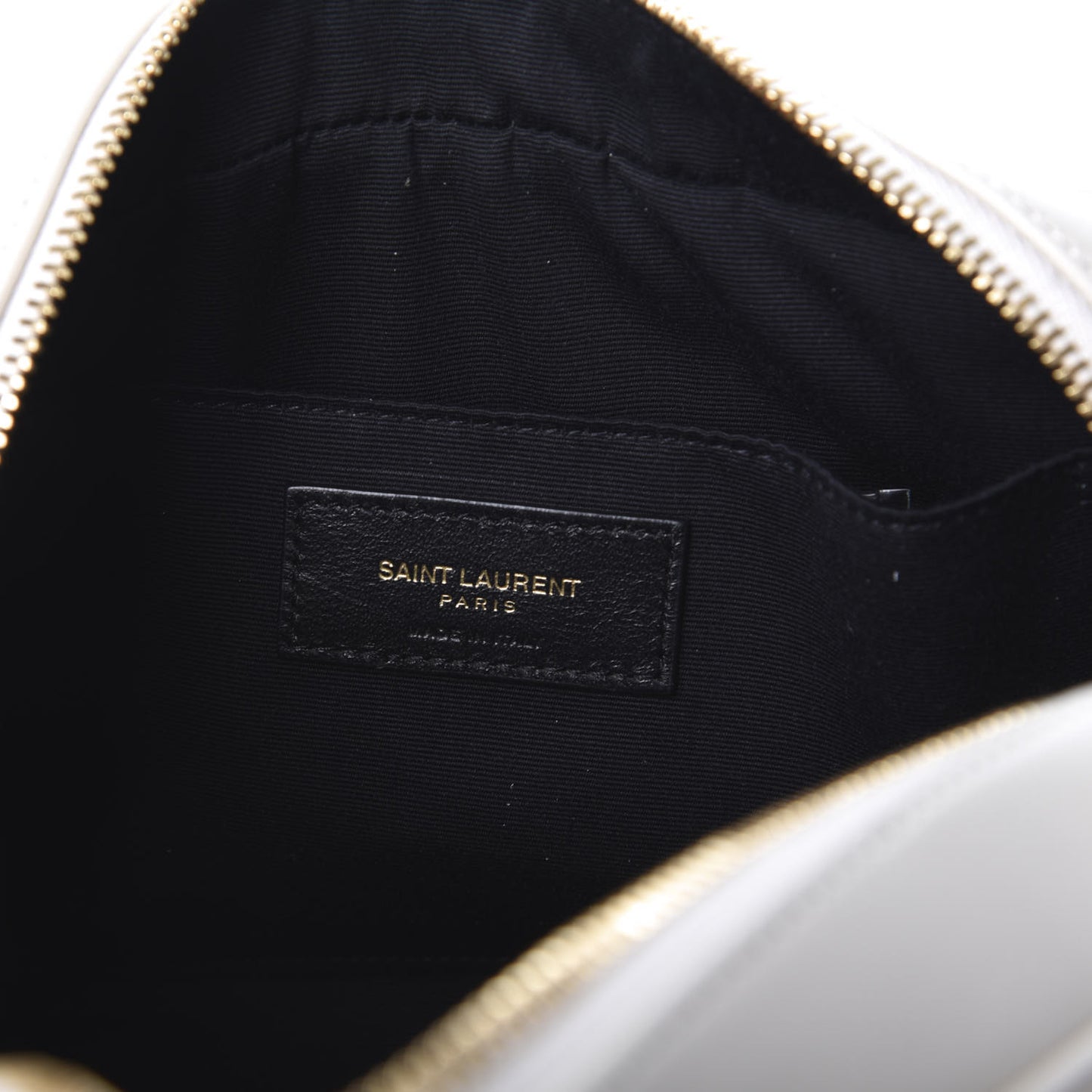 Calfskin Matelasse Monogram Lou Camera Bag Crema Soft