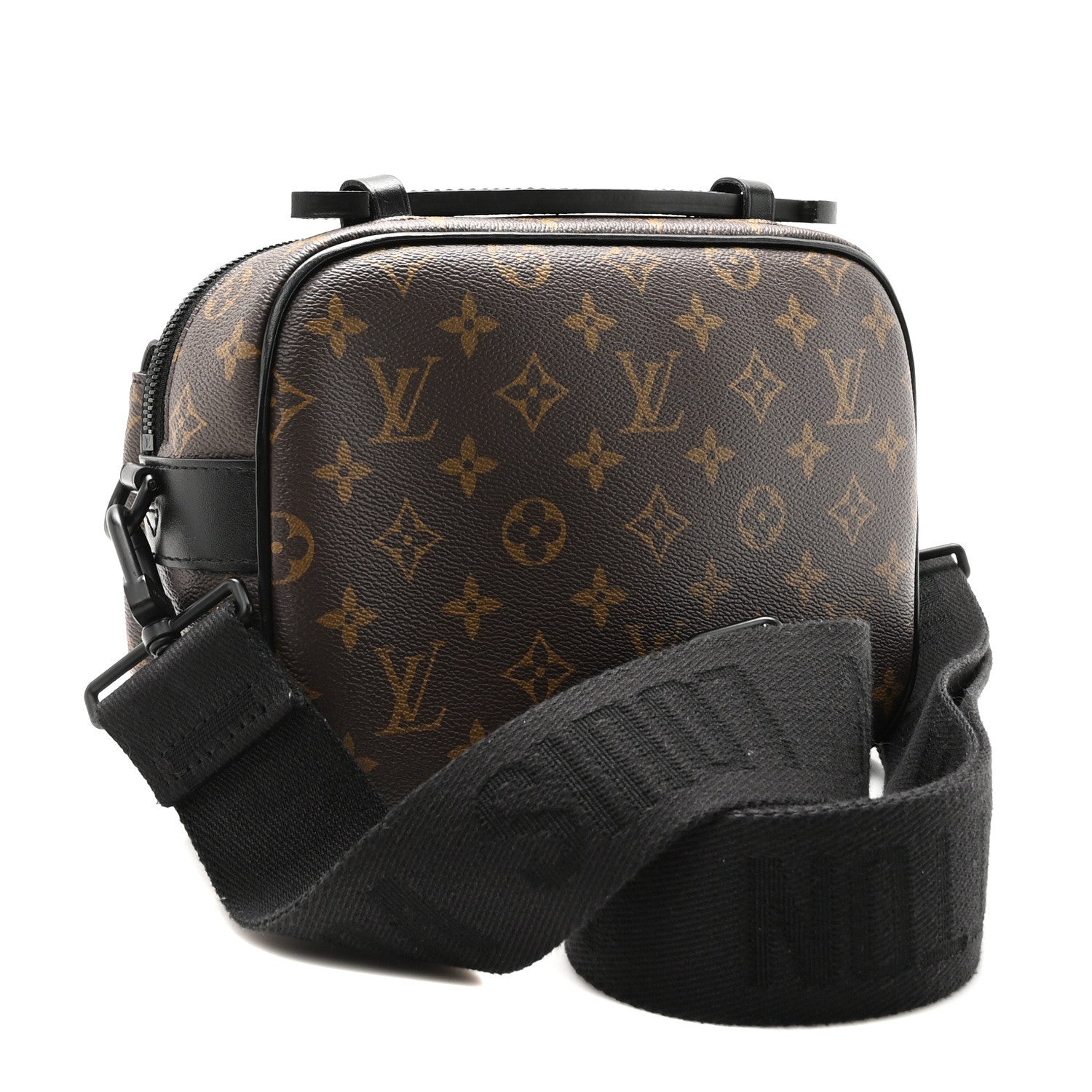 Louis Vuitton Monogram Macassar S Lock Messenger 3 of 9
