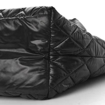 Chanel Nylon Quilted Small Coco Cocoon Tote Black 9 of 9