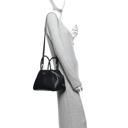 Prada Softy Calfskin Small Supernova Handbag Black 2 of 10