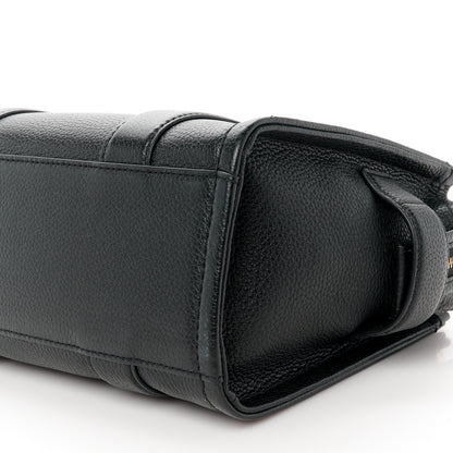 Marc Jacobs Grained Calfskin Small The Tote Bag Black 11 of 11