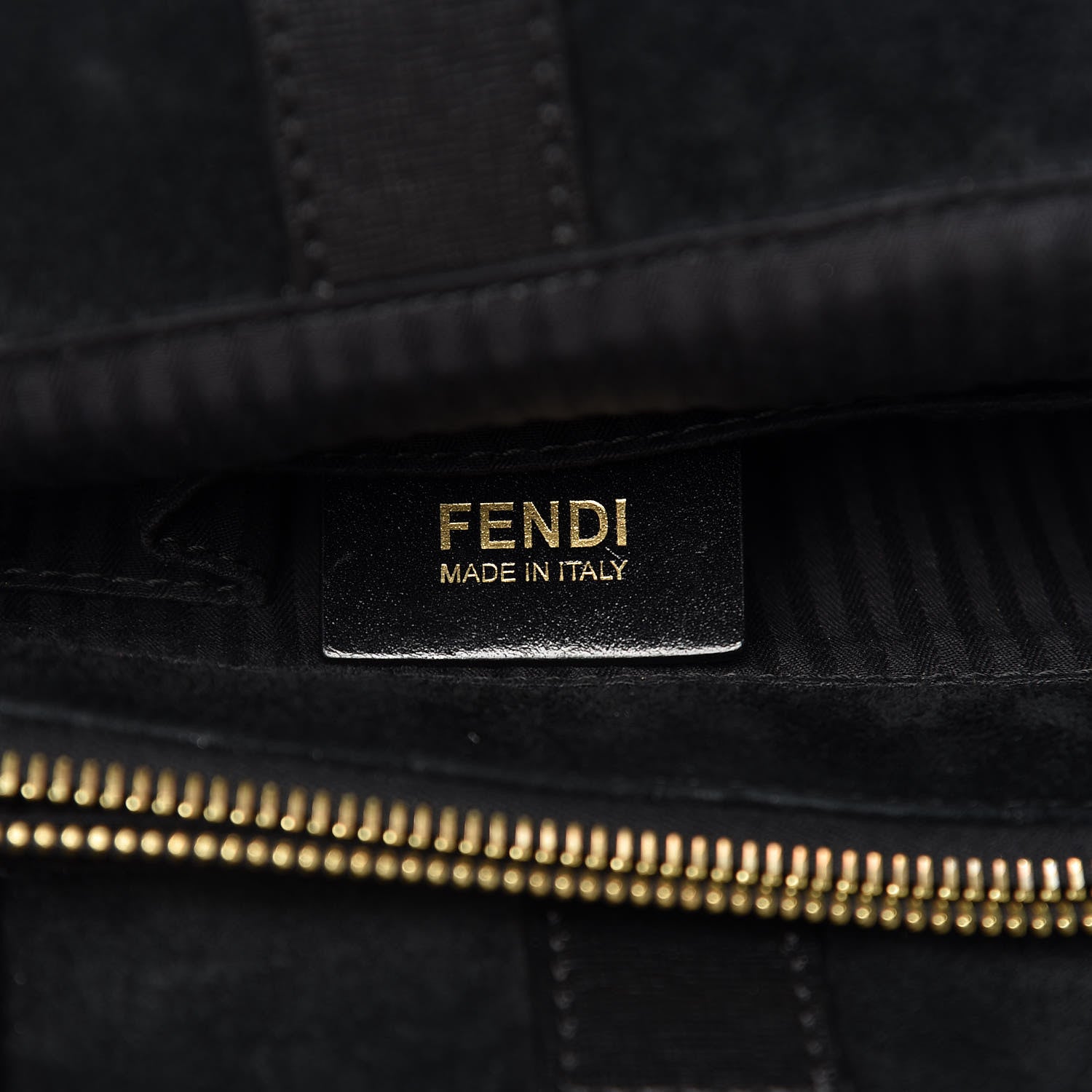 Fendi Vitello Elite Regular 2Jours Tote Black 11 of 18
