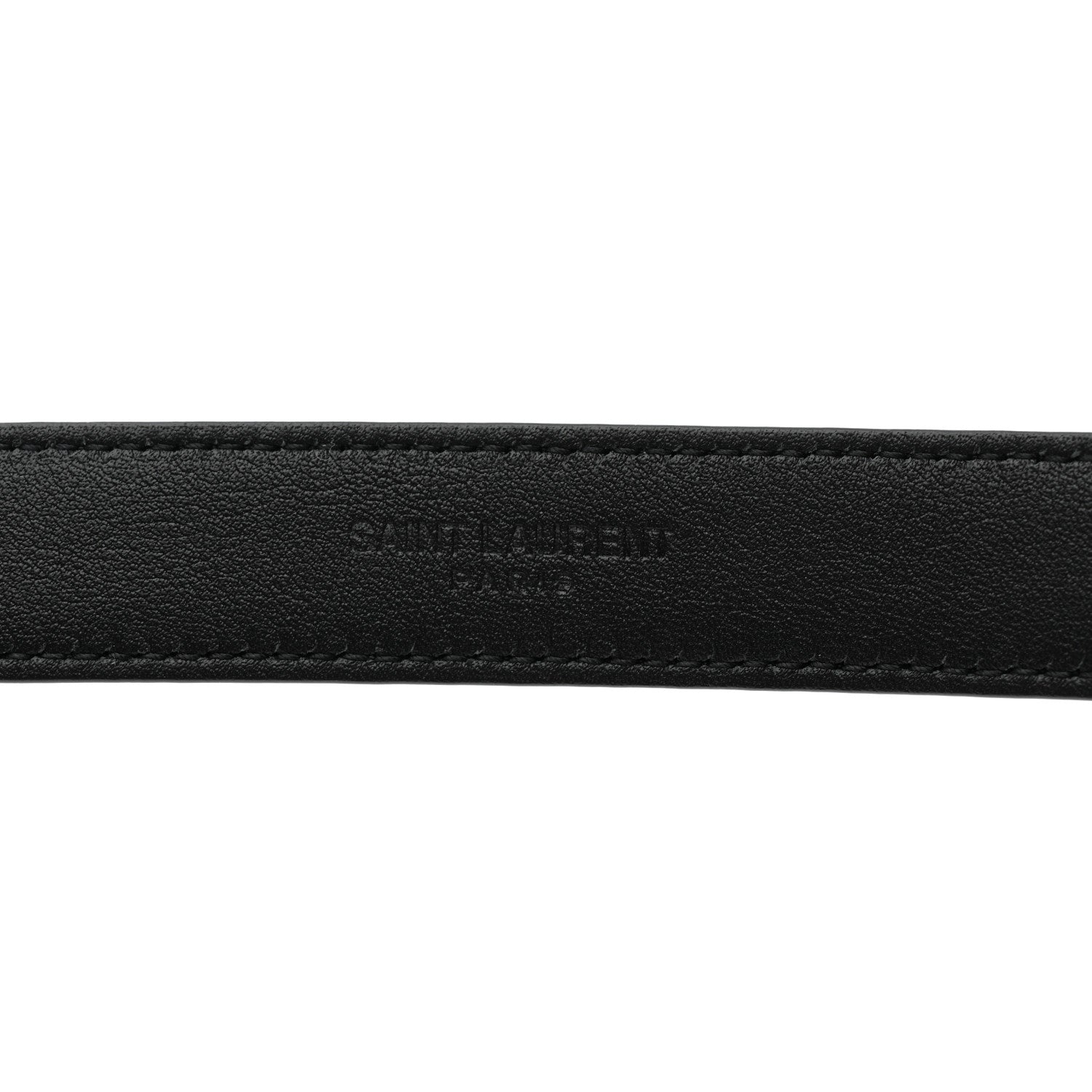 Saint Laurent Patent Monogram Square Buckle Belt 85 34 Black 3 of 6