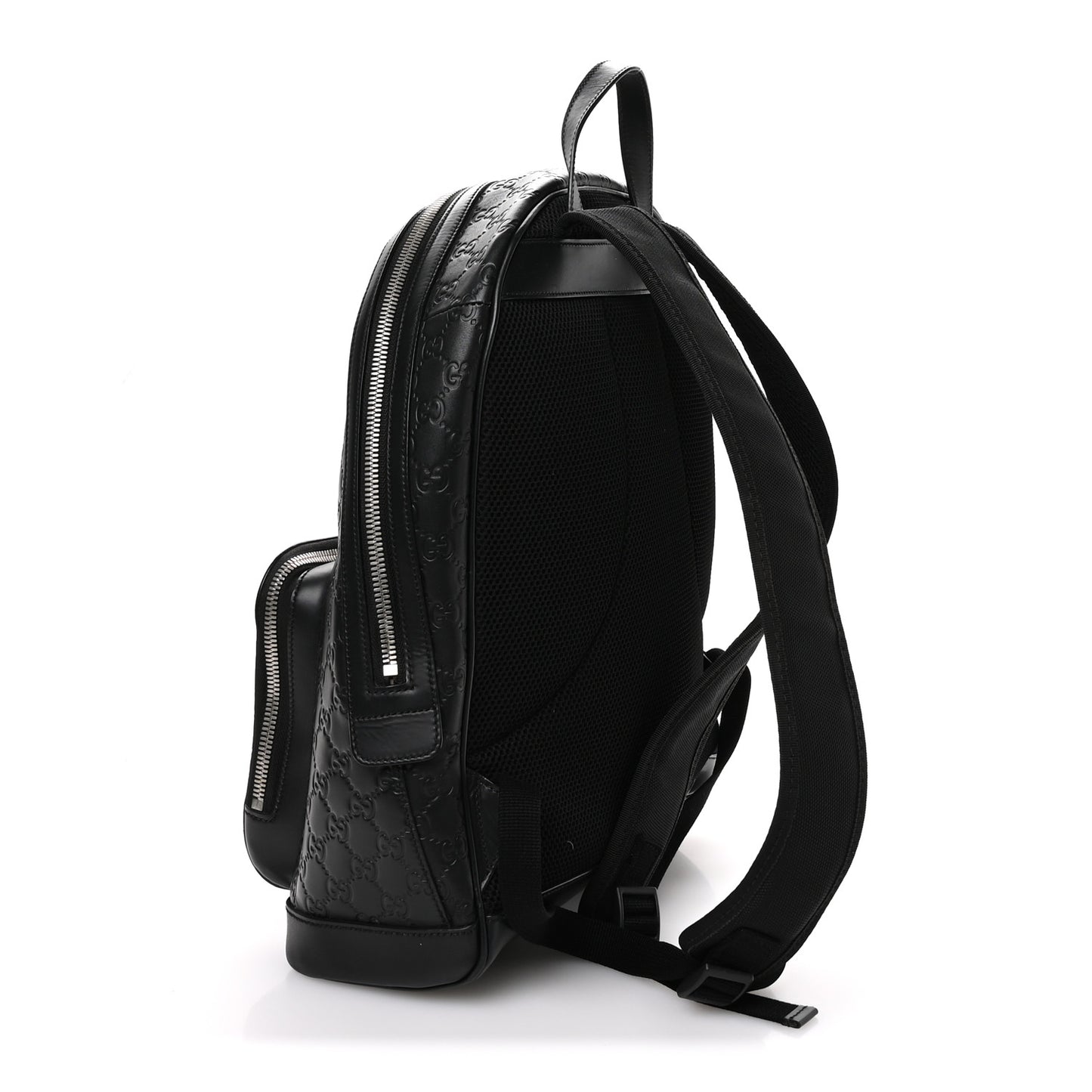 Guccissima Signature Day Backpack Black