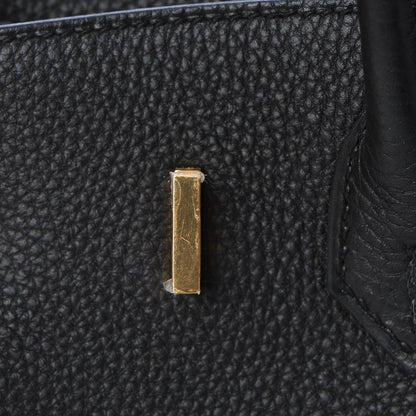 Hermes Togo Birkin 25 Black 20 of 34