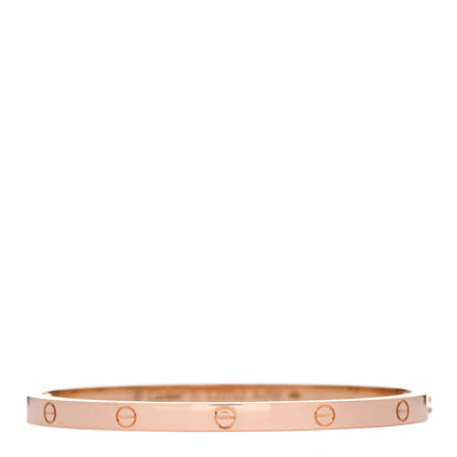 Cartier 18K Pink Gold Small LOVE Bracelet 15 1 of 7
