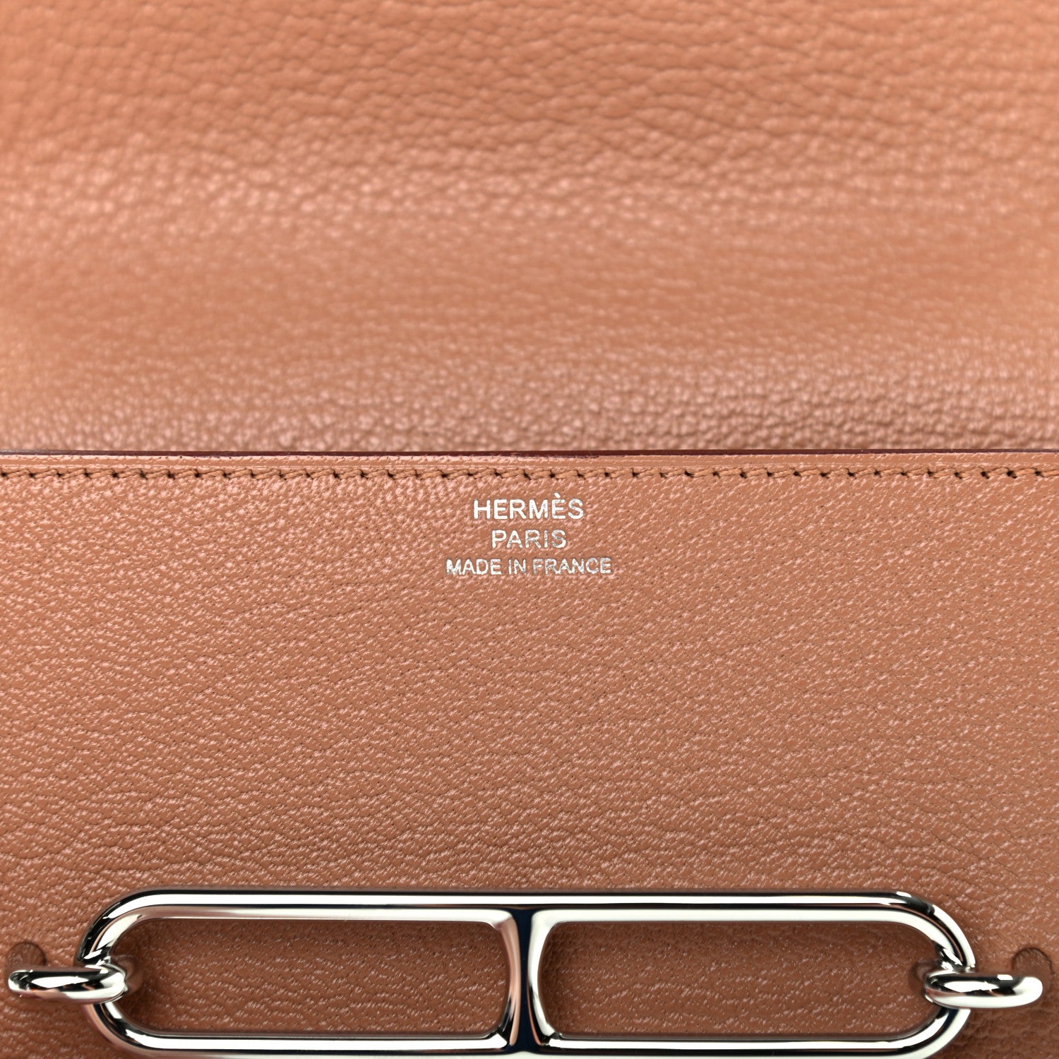 Hermes Chevre Mysore Roulis Slim Wallet Quebracho 9 of 10